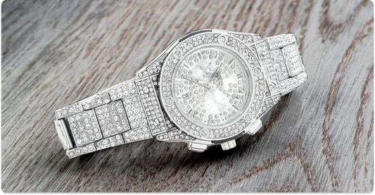 iced out watch for men