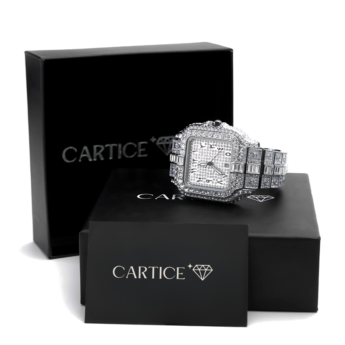 Arabic VVS Iced Out Watch