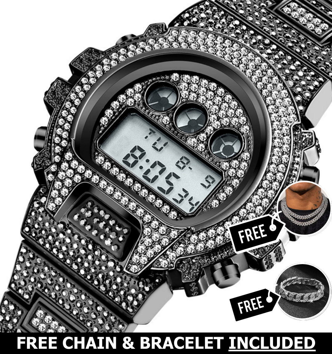 Magnus Iced Out Watch
