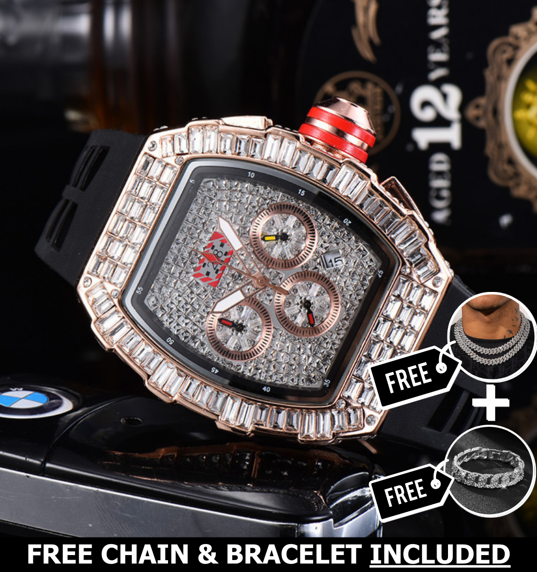 Coral Apex Ice Watch
