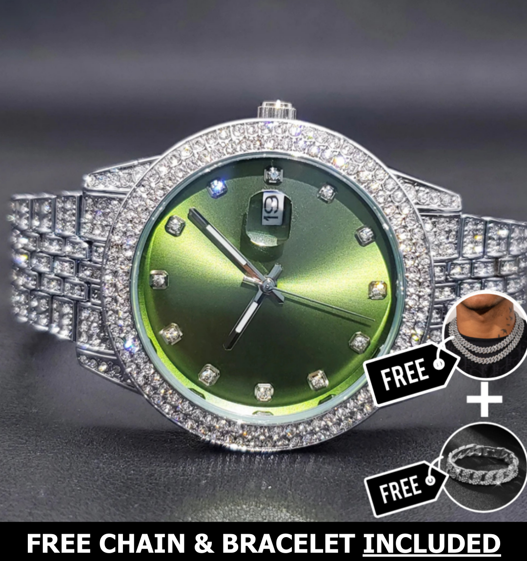 Celestia Iced Out Watch