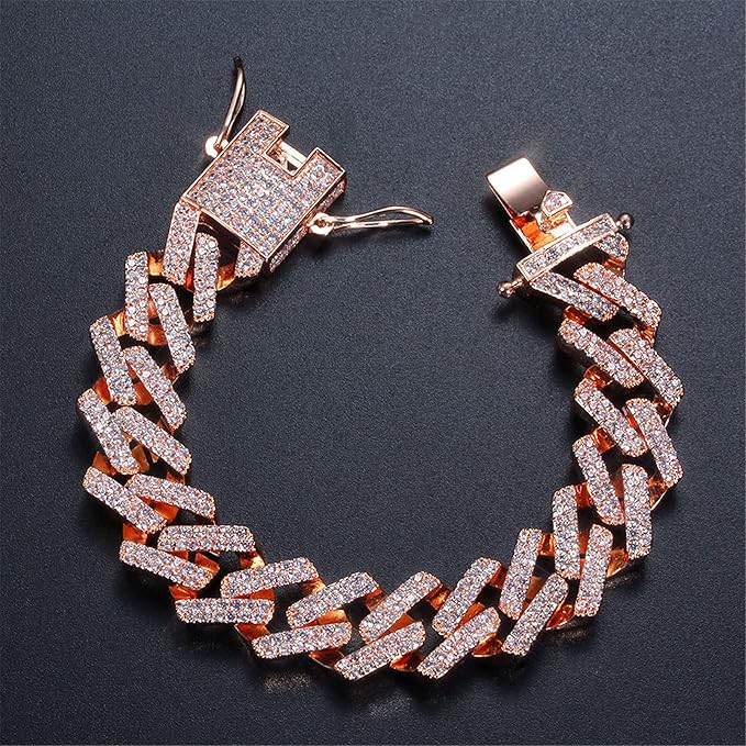 14MM VVS Iced Out Bracelet