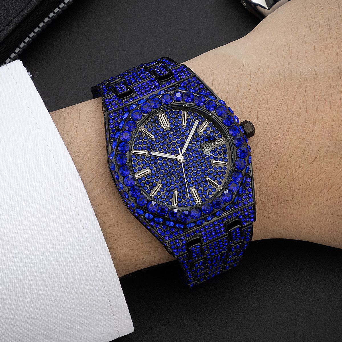 Quantum Iced Out Watch