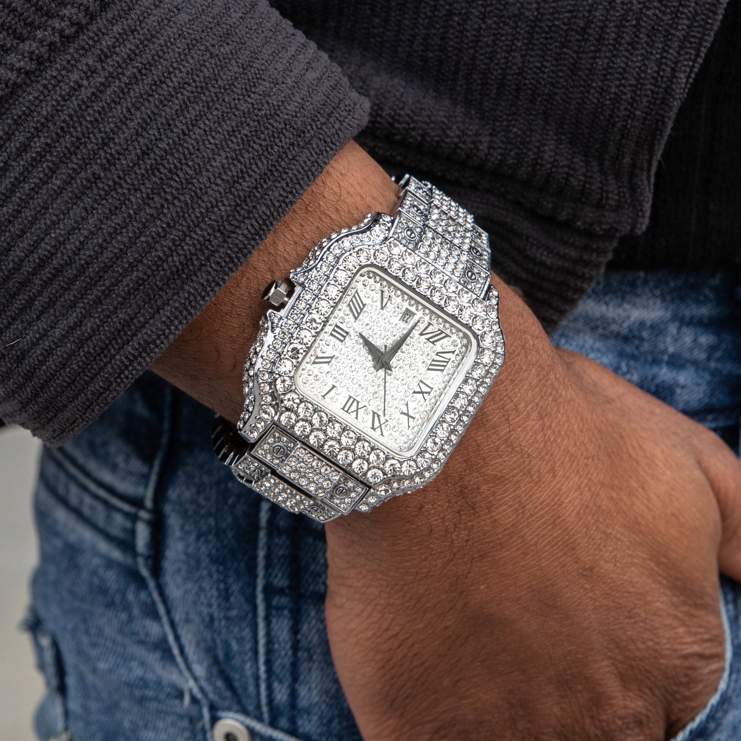 Cartice Iced Out Watch