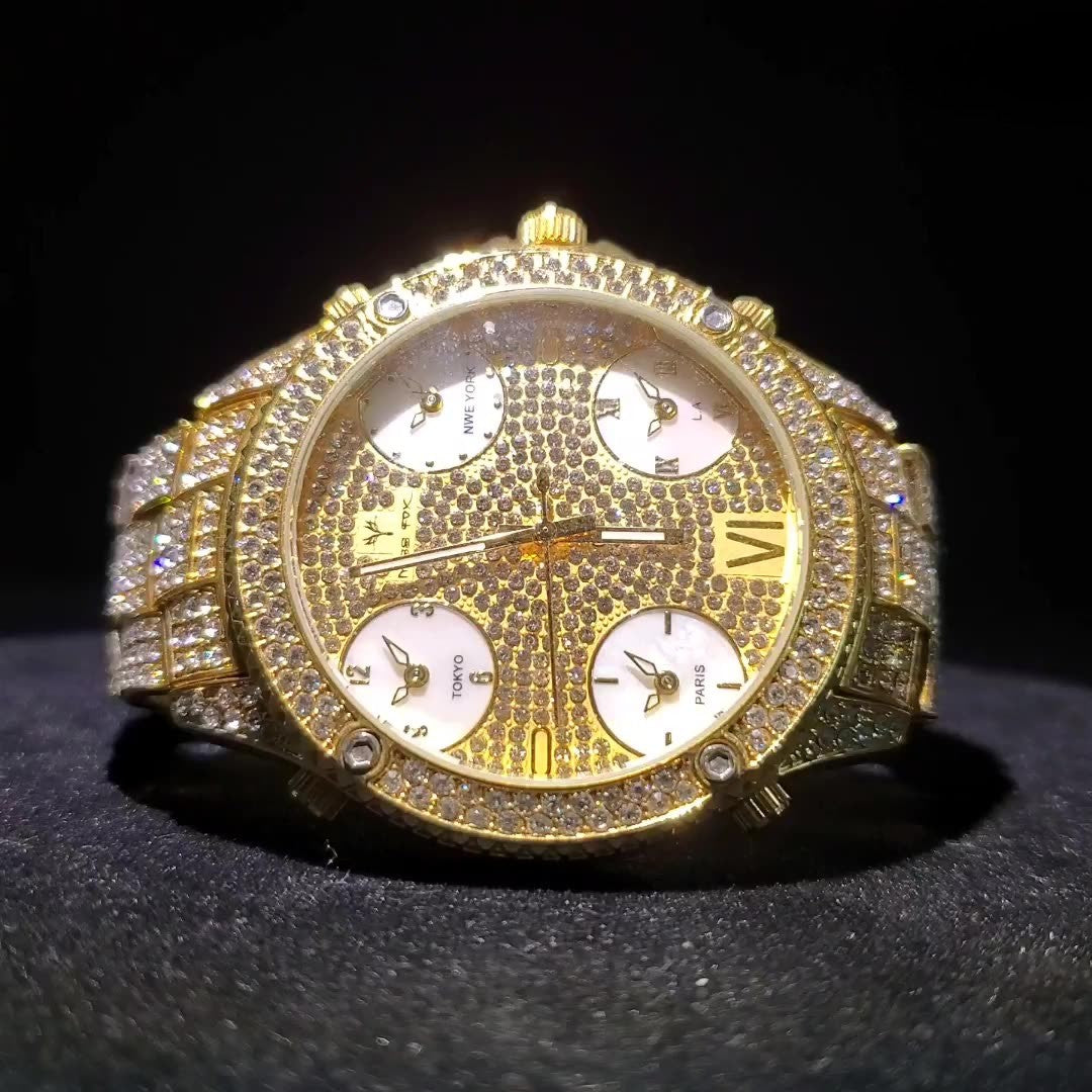 Marseille Iced Out Watch