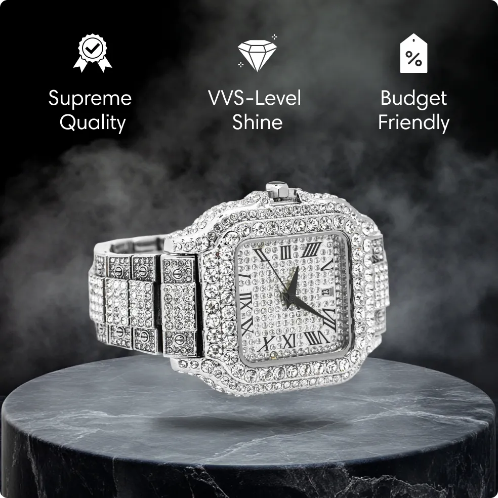 Cartice VVS Iced Out Watch