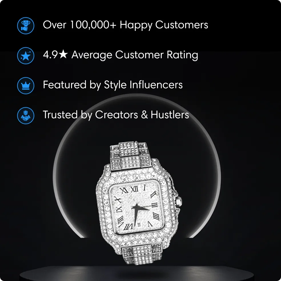 Cartice VVS Iced Out Watch