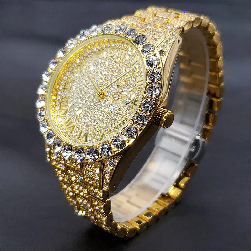 Khalil Classic Iced Out Watch