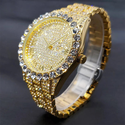 Khalil Classic Iced Out Watch