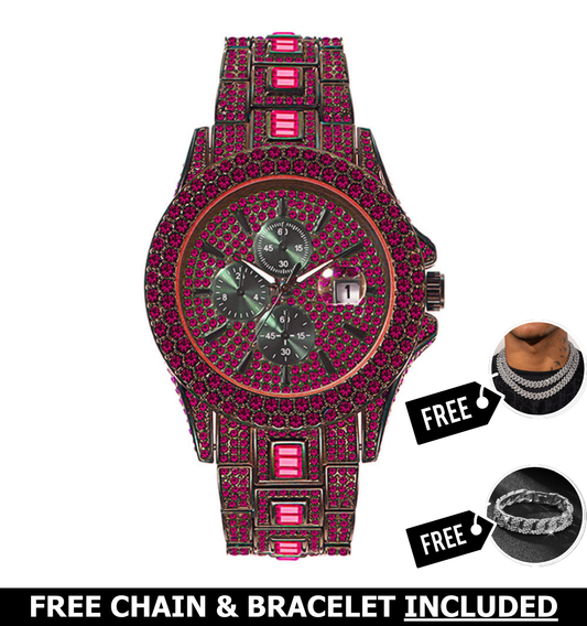 Kraken Iced Out Watch