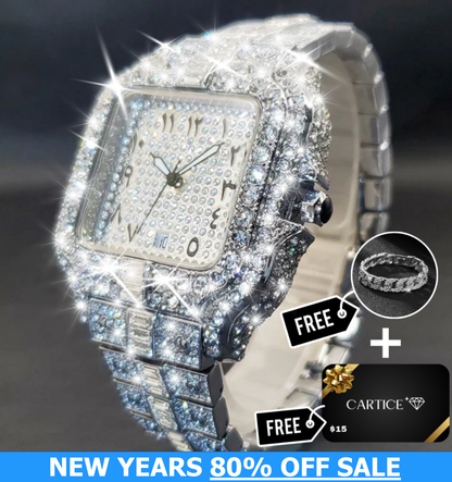 Arabic VVS Iced Out Watch