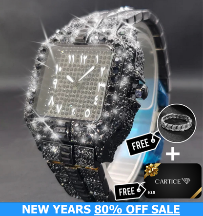 Arabic VVS Iced Out Watch