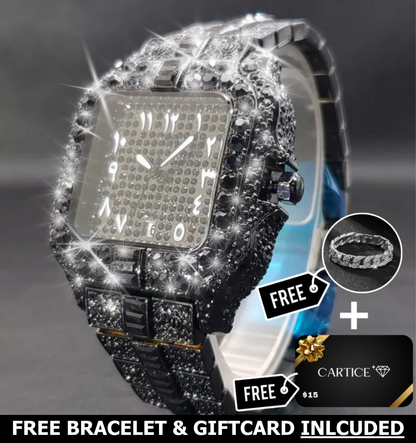 Arabic VVS Iced Out Watch