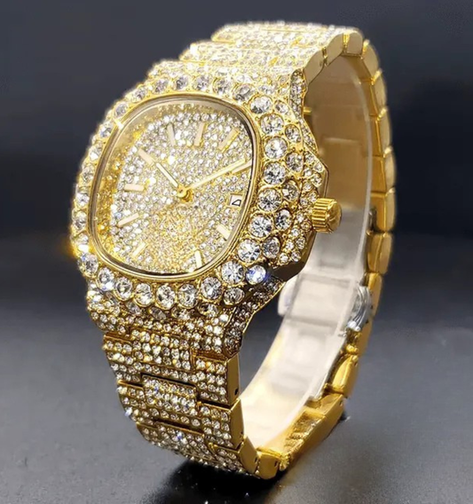 Aquilis Iced Out Watch