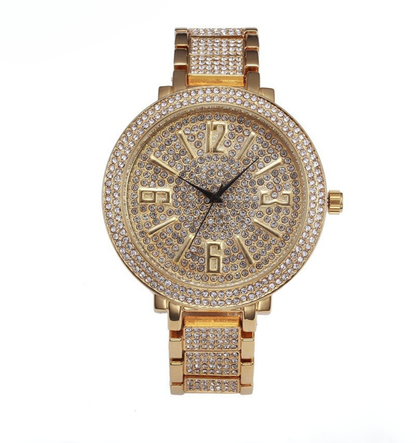 Crown Iced Out Watch