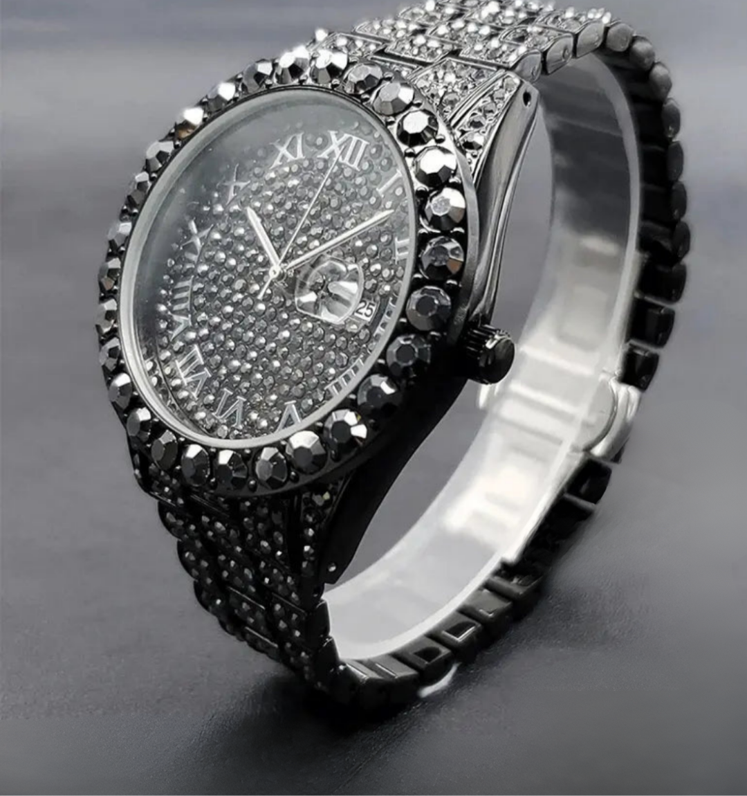 Khione Iced Out Watch