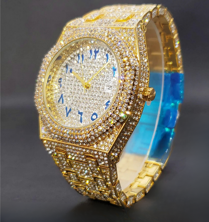 Royale Arabic Iced Out Watch