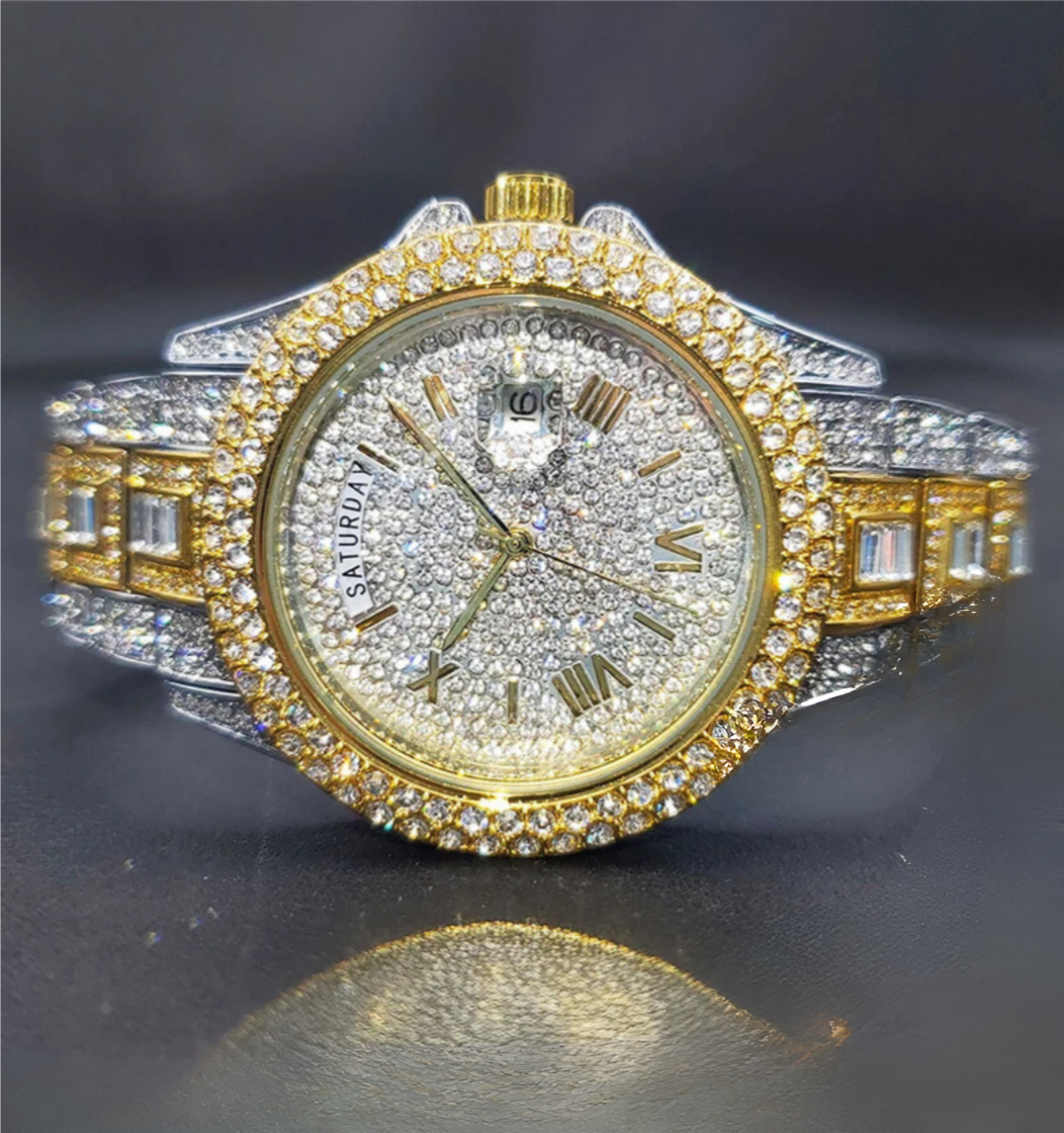 Regal Day-Date Iced Out Watch