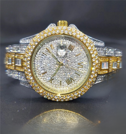 Regal Day-Date Iced Out Watch