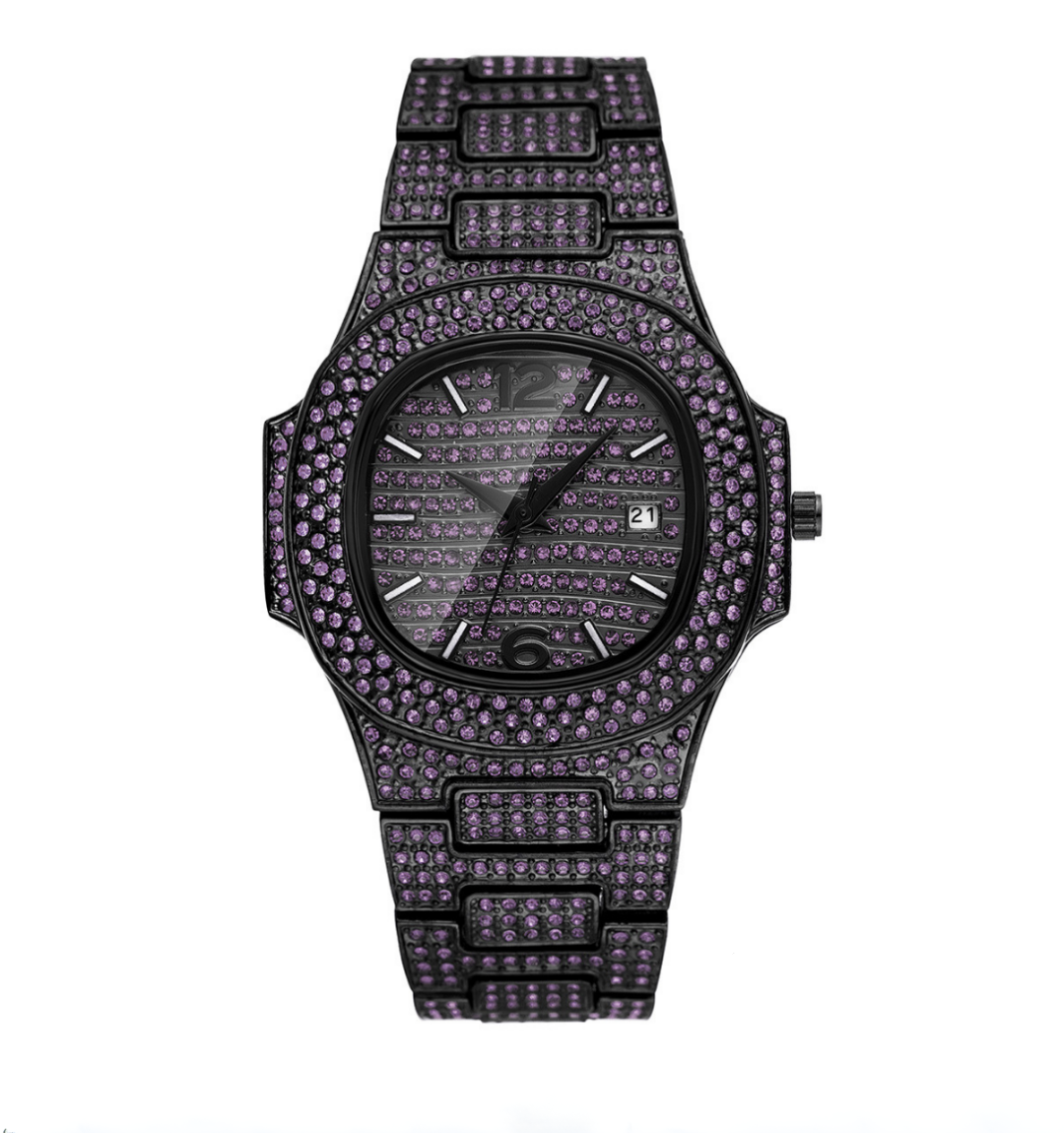 Petal Iced Out Watch