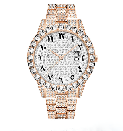 Jade Iced Out Watch