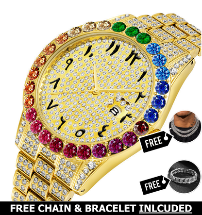 Storm Iced Out Watch