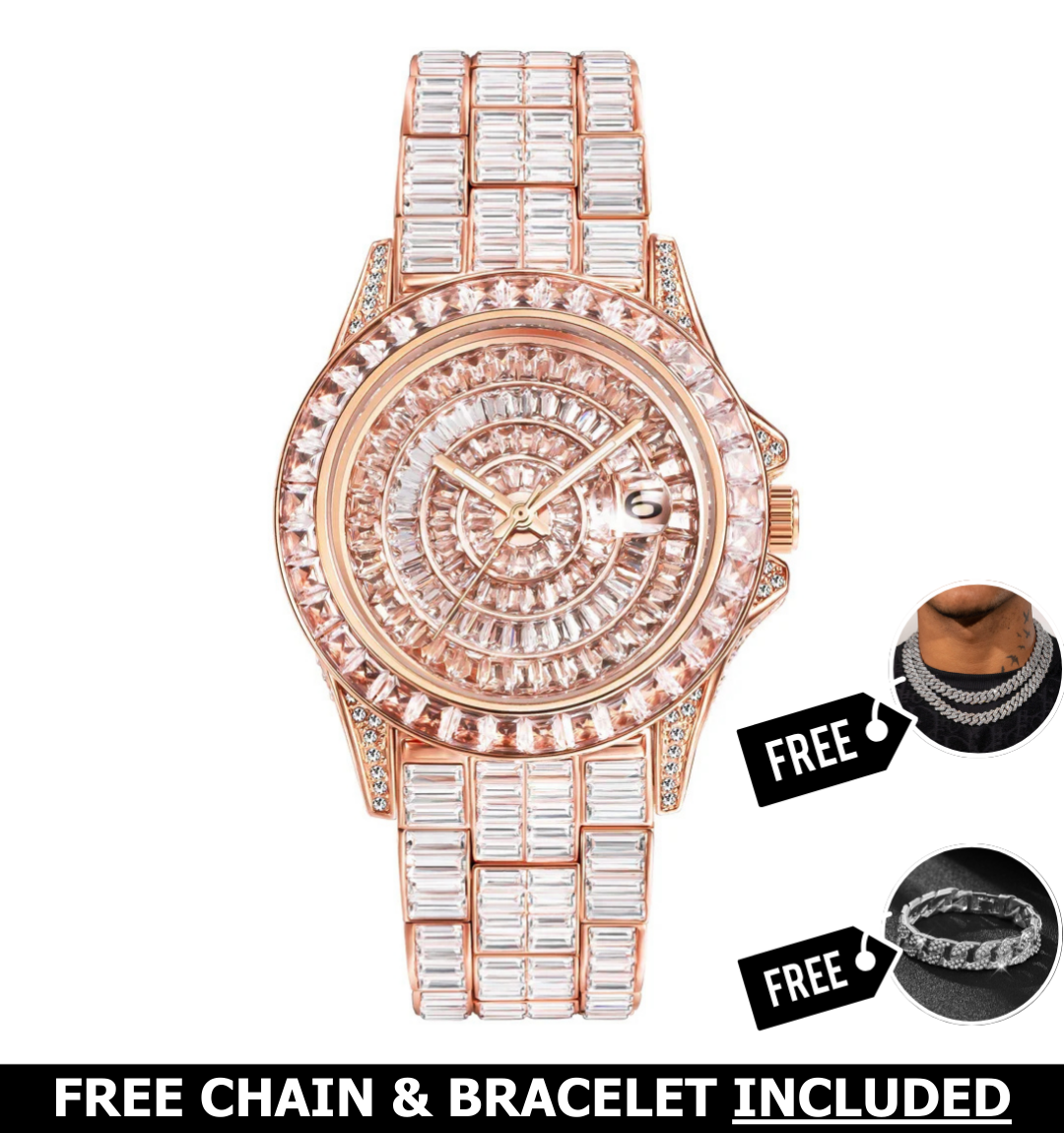 Laurent Baguette Watch