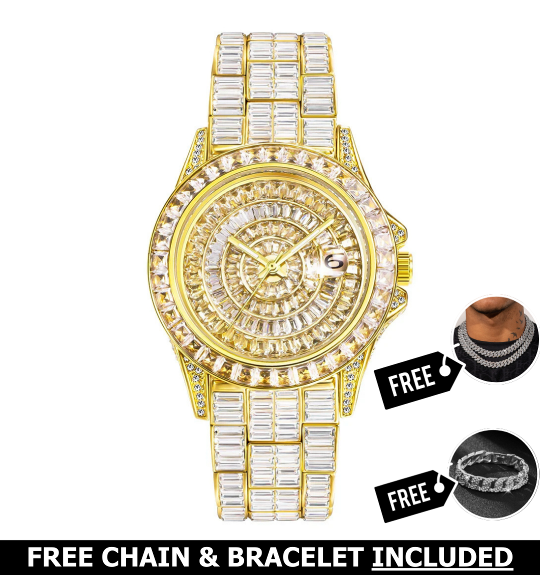 Laurent Baguette Watch