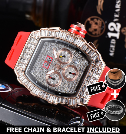 Coral Apex Ice Watch
