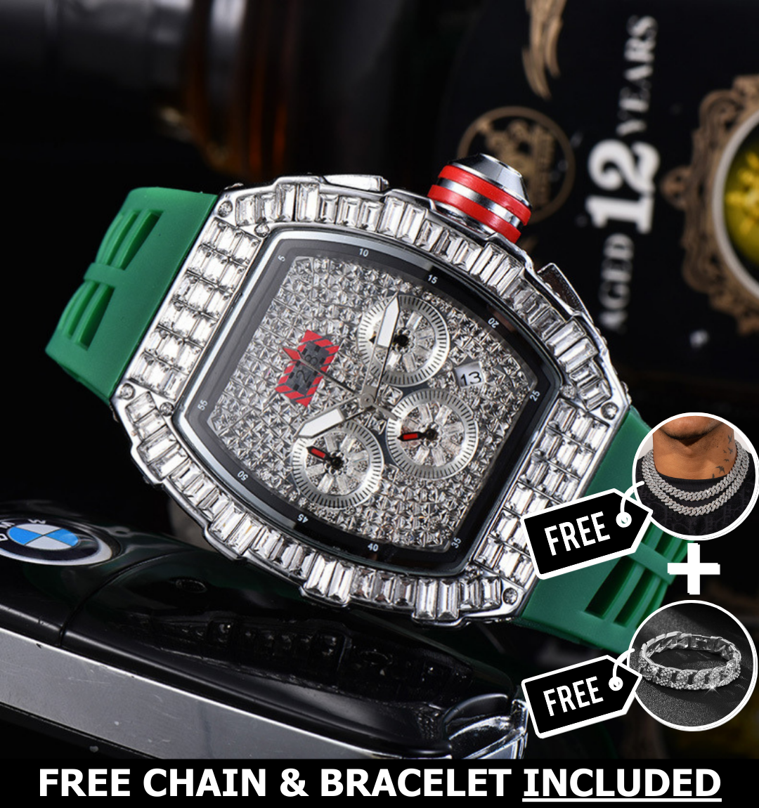 Coral Apex Ice Watch