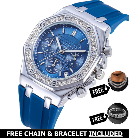 Azure Royale Chronograph Watch