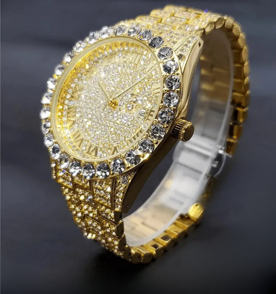 Khione Iced Out Watch