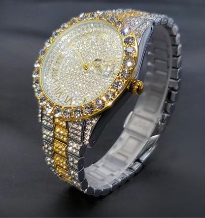 Khalil Classic Iced Out Watch