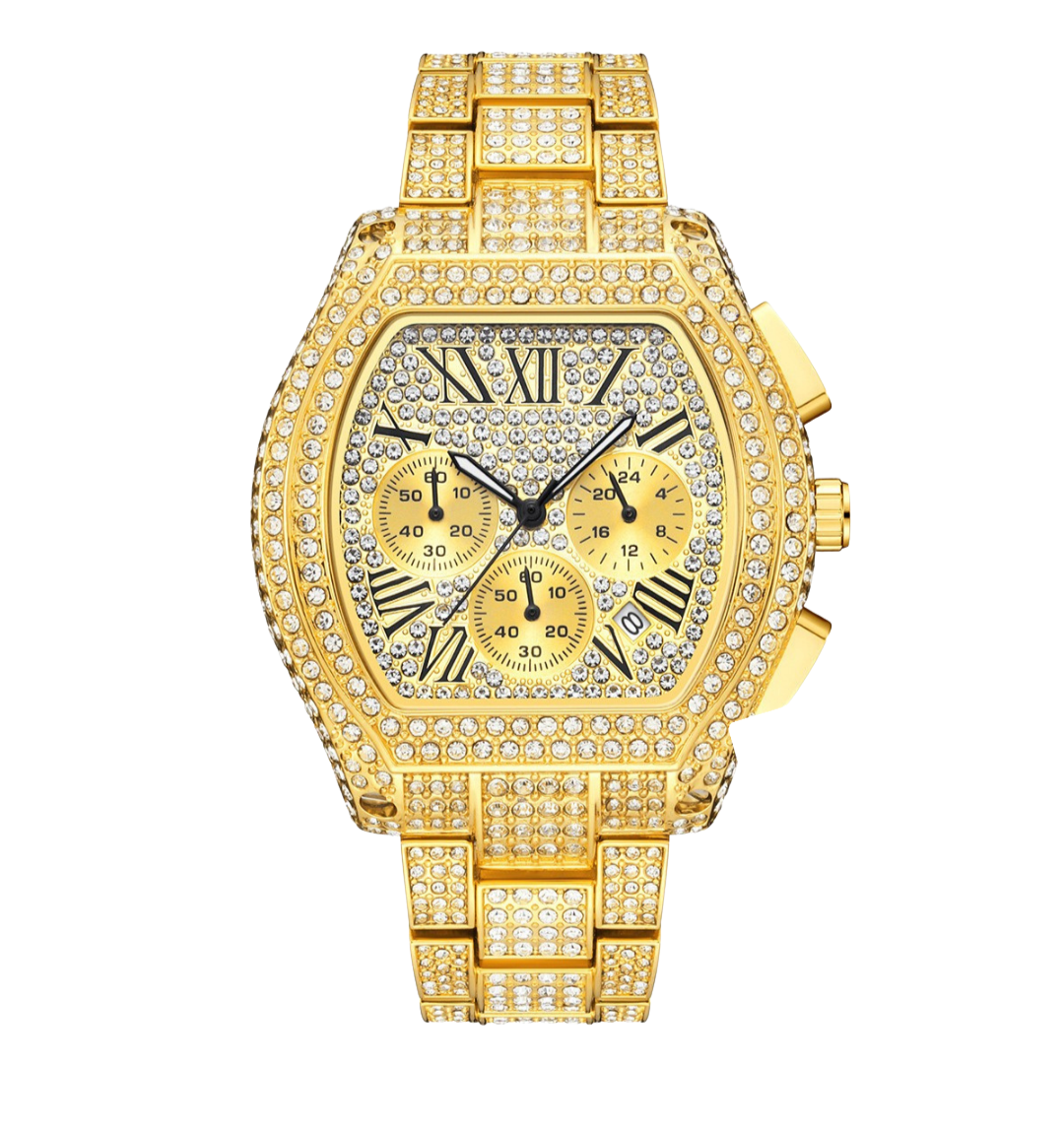 Viking Iced Out Watch