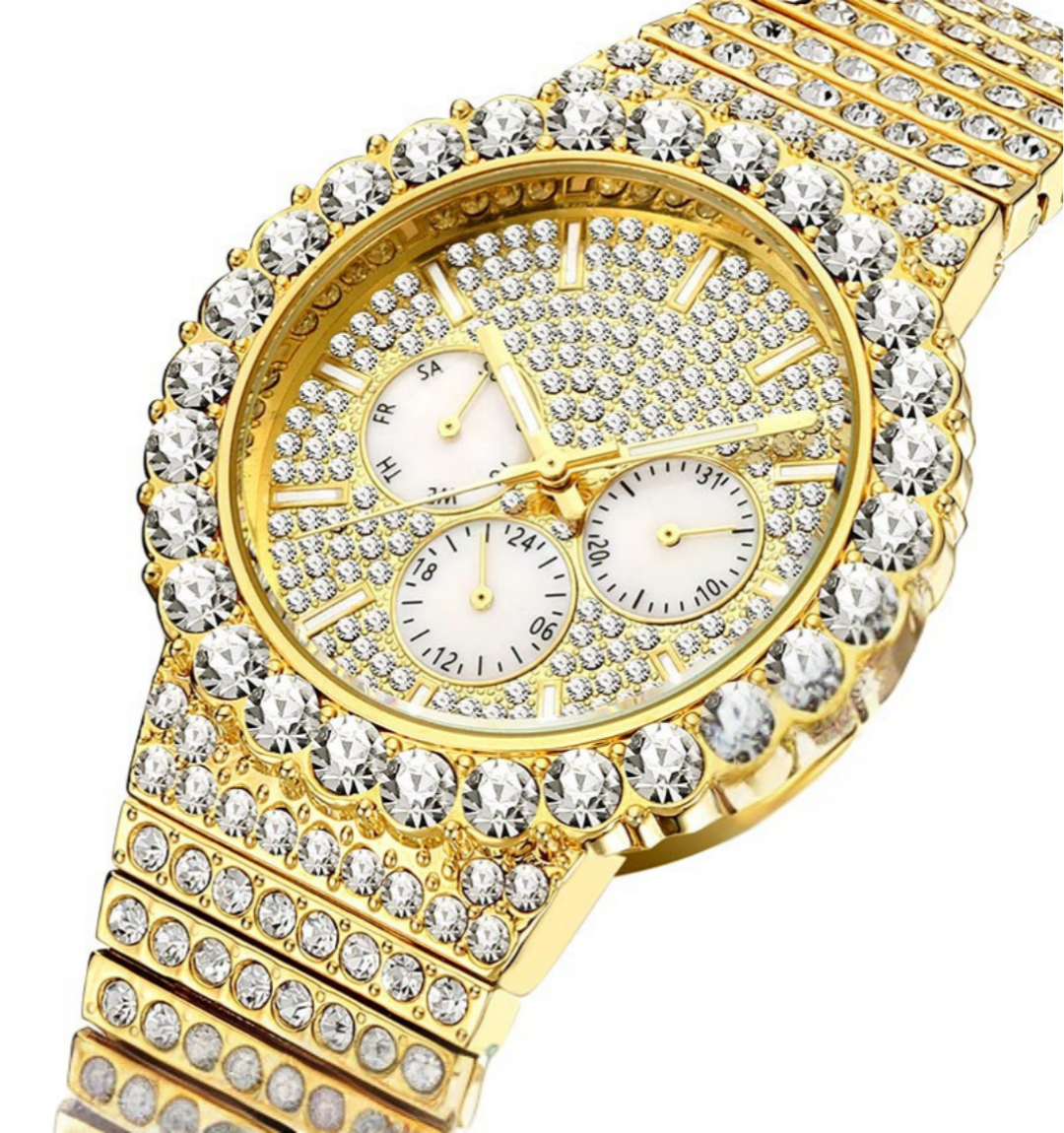 Celestial Iced Out Watch