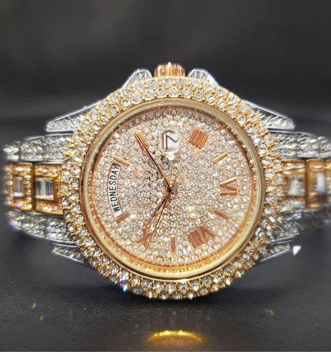 Regal Day-Date Iced Out Watch