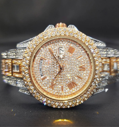 Regal Day-Date Iced Out Watch