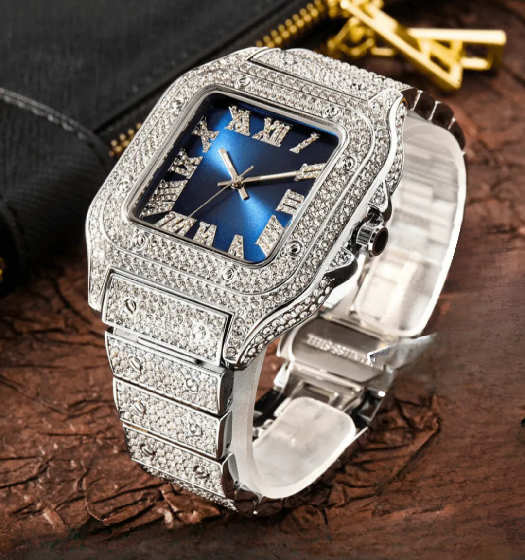 Cartice Blue Dial Watch 40MM