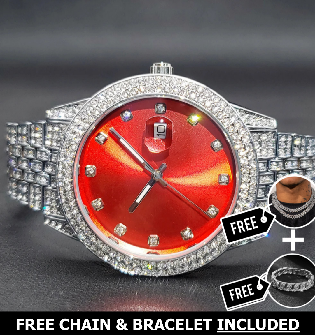 Celestia Iced Out Watch