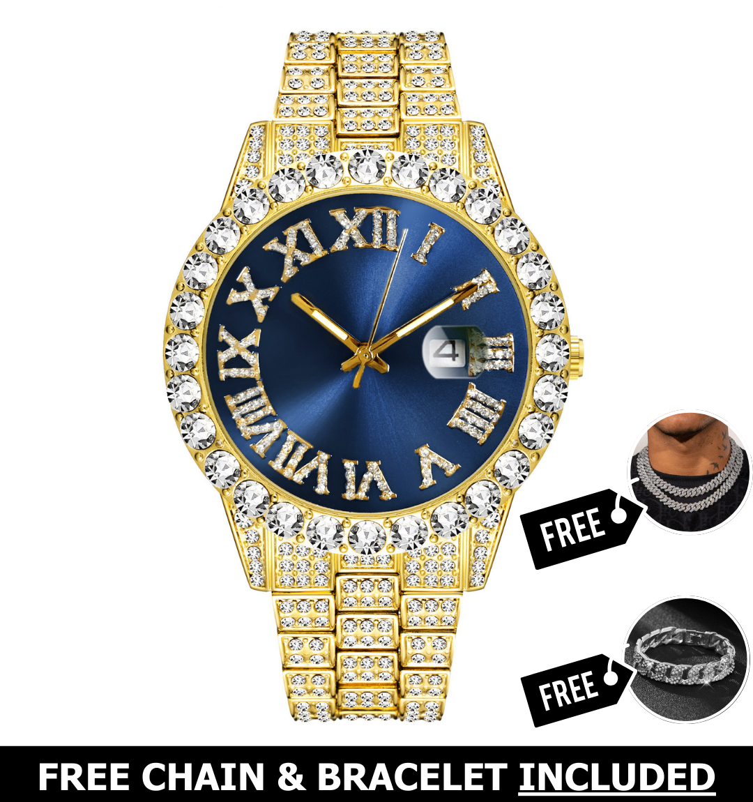 Presidential Iced Out Watch