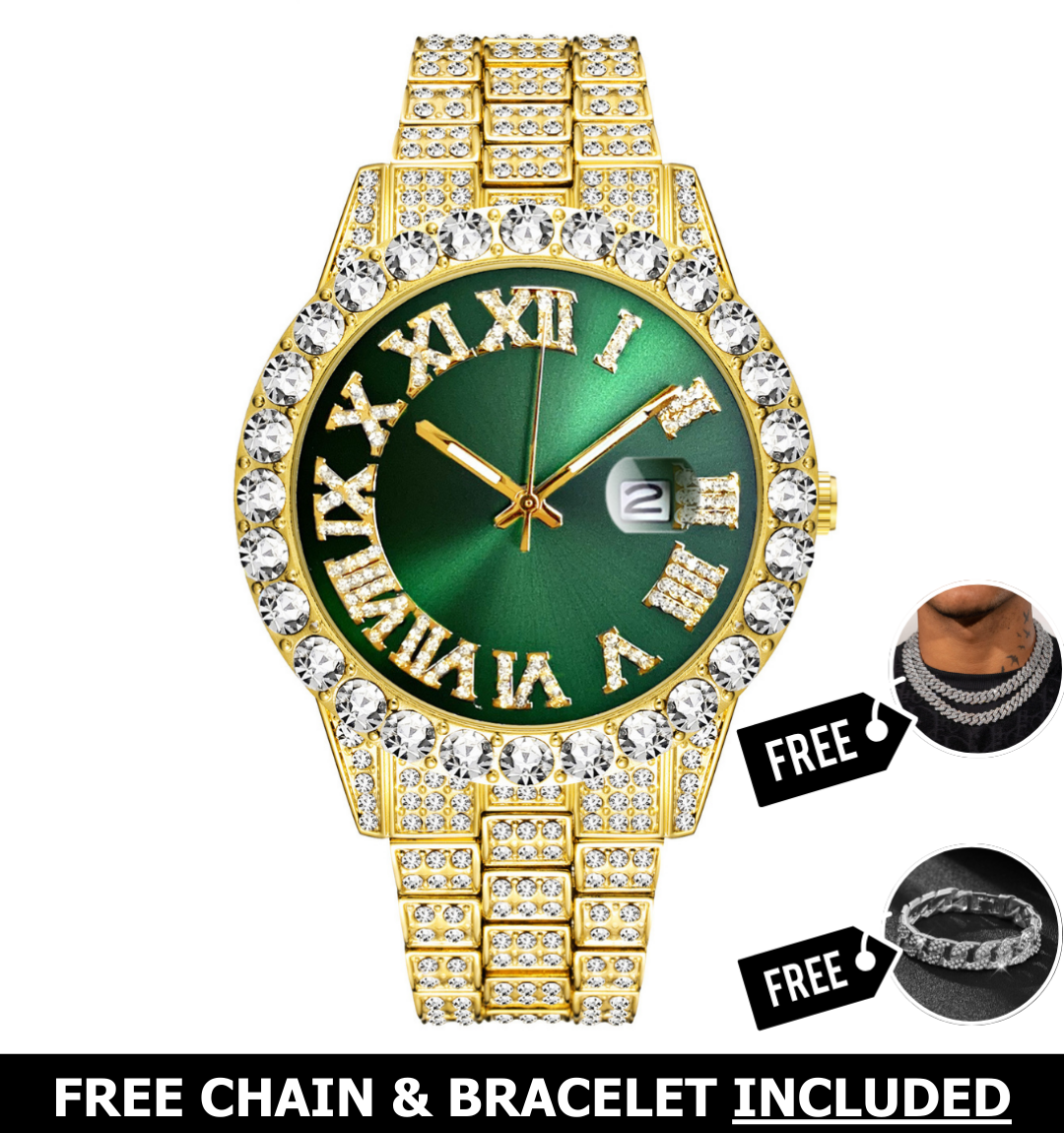 Presidential Iced Out Watch
