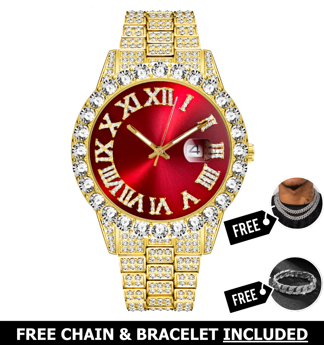 Presidential Iced Out Watch
