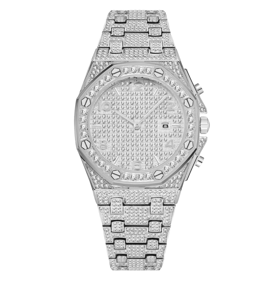 Luxor Iced Out Watch