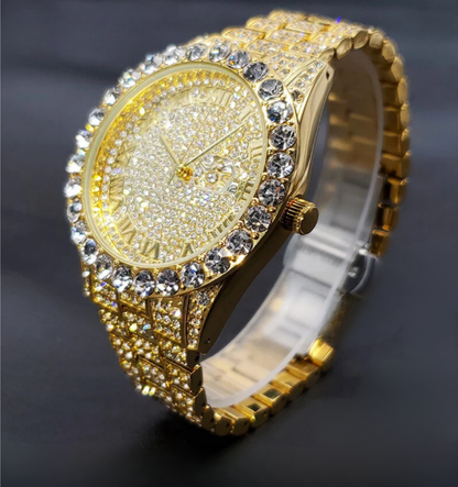 Khalil Classic Iced Out Watch