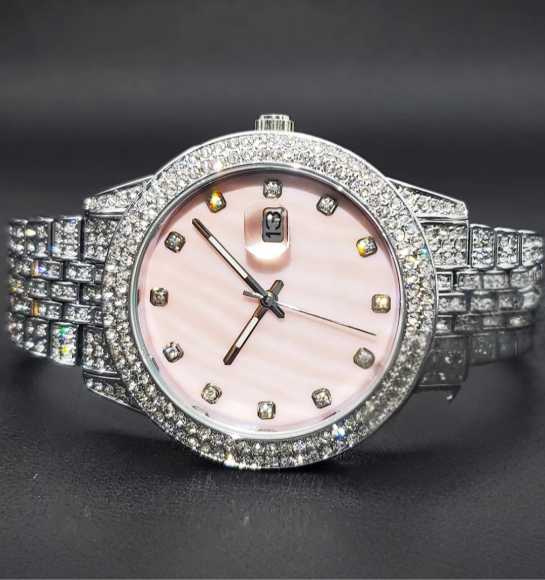 Celestia Iced Out Watch