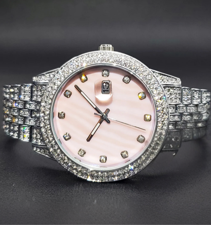 Celestia Iced Out Watch