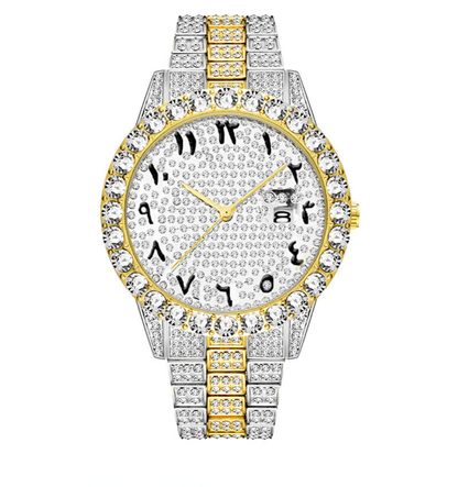 Jade Iced Out Watch