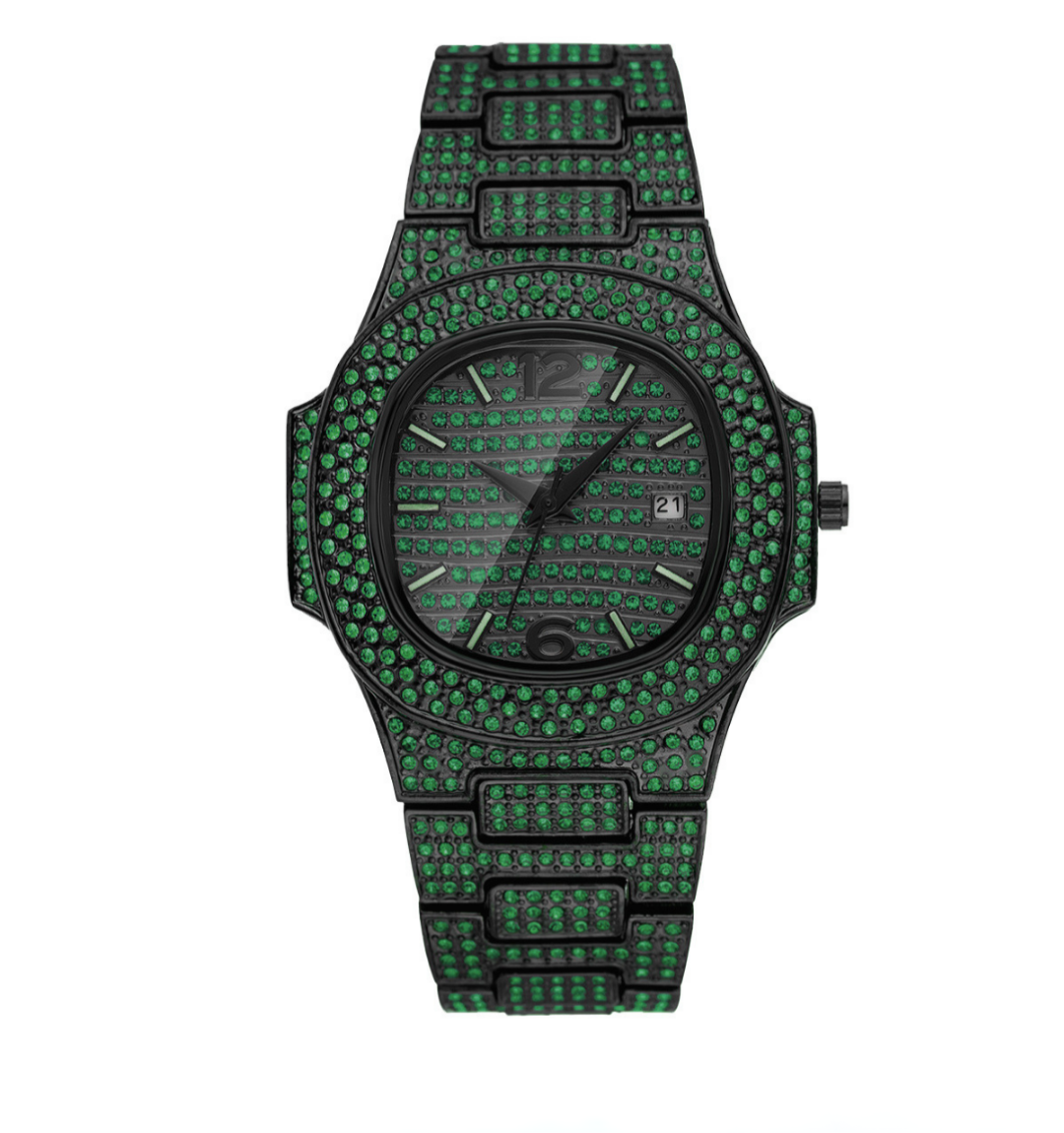 Petal Iced Out Watch