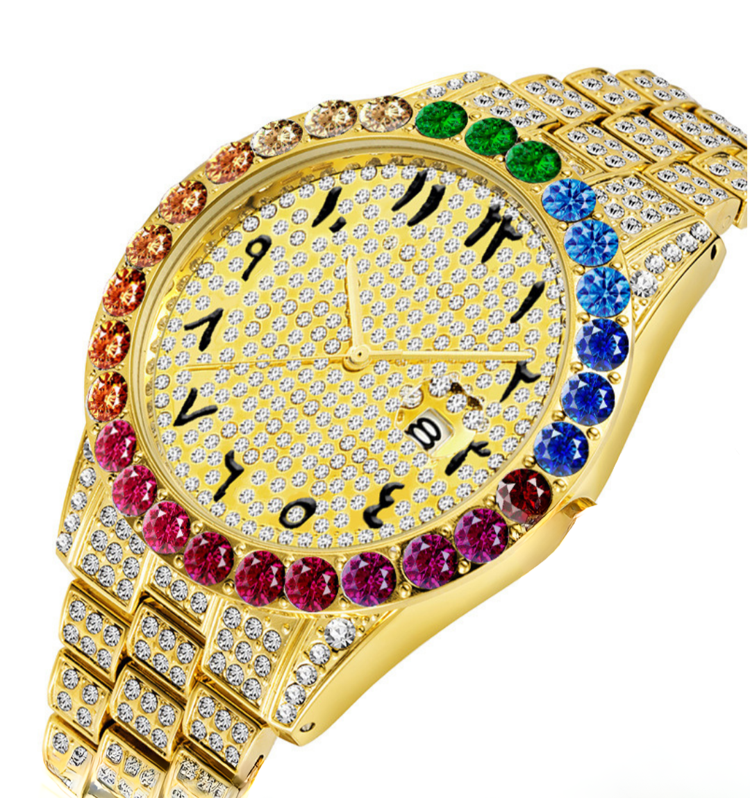 Storm Iced Out Watch