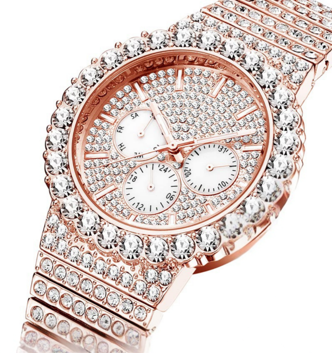 Celestial Iced Out Watch